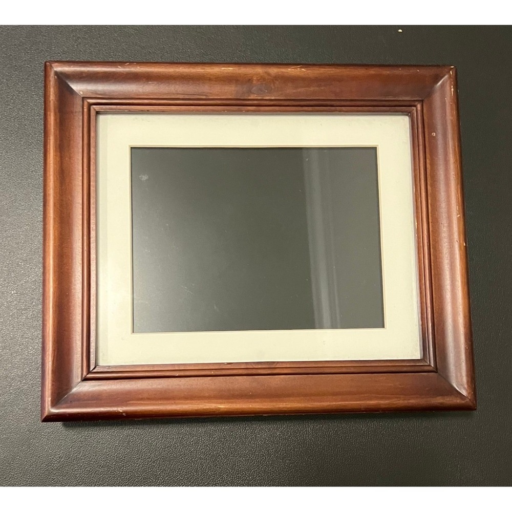 Ativa Digital Photo Frame Unisex OS Brown Wood Finish Remote included